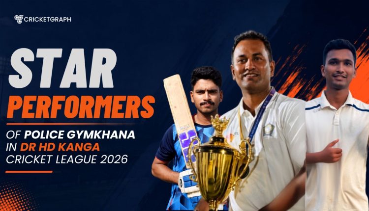 Star performers of Police Gymkhana in Dr HD Kanga Cricket league 2026