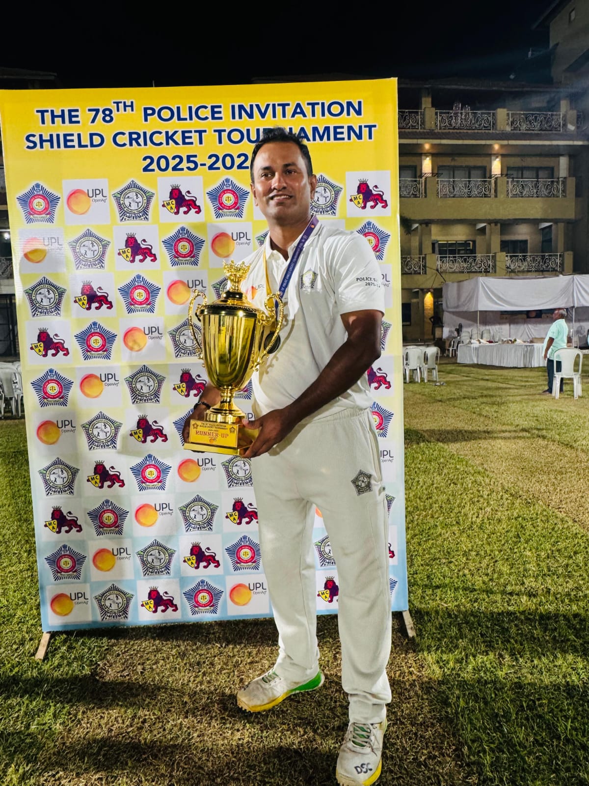 Sunil Patil 105 Runs of 93 balls