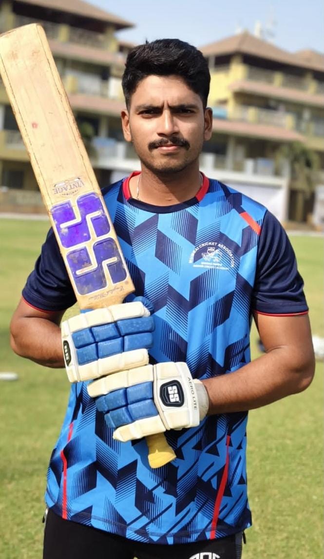Yogesh Shinde 43 runs from 122 balls