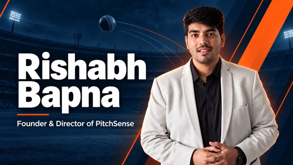 Rishabh Bapna  Founder & Director of PitchSense